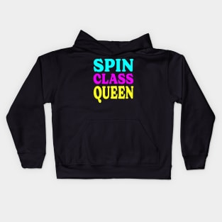 Spin Class Queen  - Gift for Spin Class Student or Instructor Kids Hoodie